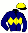 casaque portée par Madamet A. jockey du cheval de course SHAKTI, information pmu ZETURF