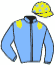 casaque portée par Chuette Mlle S. jockey du cheval de course BADIANE, information pmu ZETURF casaque portée par Chuette Mlle S. jockey du cheval de course BADIANE, information pmu ZETURF