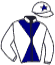 casaque portée par Valle Skar Mlle F. jockey du cheval de course SAVILE ROW, information pmu ZETURF casaque portée par Valle Skar Mlle F. jockey du cheval de course SAVILE ROW, information pmu ZETURF