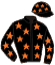 casaque portée par Eon Mlle M. jockey du cheval de course JOEY UP, information pmu ZETURF casaque portée par Eon Mlle M. jockey du cheval de course JOEY UP, information pmu ZETURF