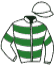 casaque portée par Eon Mlle M. jockey du cheval de course JANLY, information pmu ZETURF casaque portée par Eon Mlle M. jockey du cheval de course JANLY, information pmu ZETURF