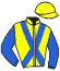 casaque portée par Soumillon C. jockey du cheval de course MIMOSA, information pmu ZETURF casaque portée par Soumillon C. jockey du cheval de course MIMOSA, information pmu ZETURF