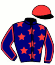 casaque portée par Lerenard L. jockey du cheval de course EUREKA DE CHENOU (FR), information pmu ZETURF