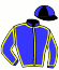 casaque portée par Ruet B. jockey du cheval de course FUCUS DU GRENIER (FR), information pmu ZETURF