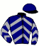 casaque portée par Stefano S. jockey du cheval de course FILOU DU CORTA (FR), information pmu ZETURF