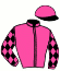 casaque portée par Ruet B. jockey du cheval de course GERONIMO LIVE, information pmu ZETURF