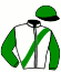 casaque portée par Briand Y. A. jockey du cheval de course HERON DE JULLOU, information pmu ZETURF