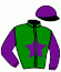 casaque portée par Peltier F. J. jockey du cheval de course HARMONIA THE BEST, information pmu ZETURF