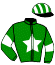casaque portée par Masselon Ch. jockey du cheval de course IDALIUM MAGIC, information pmu ZETURF casaque portée par Masselon Ch. jockey du cheval de course IDALIUM MAGIC, information pmu ZETURF