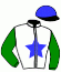 casaque portée par Buffavand Ch. A. jockey du cheval de course KEALANI DES ILES, information pmu ZETURF casaque portée par Buffavand Ch. A. jockey du cheval de course KEALANI DES ILES, information pmu ZETURF