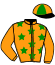 casaque portée par Cuoq J. jockey du cheval de course KALINE DU CORTA, information pmu ZETURF casaque portée par Cuoq J. jockey du cheval de course KALINE DU CORTA, information pmu ZETURF