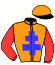 casaque portée par Febvrier Mme Ali. jockey du cheval de course GOSSE FREDANO (FR), information pmu ZETURF