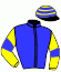 casaque portée par Marie B. jockey du cheval de course MOJITO DAY (FR), information pmu ZETURF