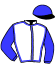casaque portée par Massin Mlle A. jockey du cheval de course KEA (GB), information pmu ZETURF