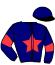 casaque portée par Plumas Y. jockey du cheval de course LAFAFA DE LA BARRE, information pmu ZETURF