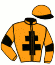 casaque portée par Chevillard T. jockey du cheval de course LITTLE QUEENIE, information pmu ZETURF