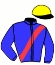 casaque portée par Raffin O. jockey du cheval de course KALINE RESTELAN, information pmu ZETURF casaque portée par Raffin O. jockey du cheval de course KALINE RESTELAN, information pmu ZETURF