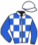 casaque portée par Grosbois Chr. jockey du cheval de course MUSE DES BRIERES, information pmu ZETURF casaque portée par Grosbois Chr. jockey du cheval de course MUSE DES BRIERES, information pmu ZETURF