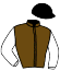 casaque portée par Richard G. jockey du cheval de course TOP TEAM GUN, information pmu ZETURF