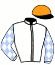 casaque portée par Planque S. jockey du cheval de course SHINNING MOON, information pmu ZETURF casaque portée par Planque S. jockey du cheval de course SHINNING MOON, information pmu ZETURF