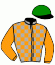 casaque portée par Guillochon J. jockey du cheval de course LALEA JACTA, information pmu ZETURF