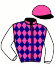 casaque portée par Herve Mme Mae. jockey du cheval de course AIMANT, information pmu ZETURF casaque portée par Herve Mme Mae. jockey du cheval de course AIMANT, information pmu ZETURF