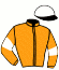 casaque portée par Guibout J. P. jockey du cheval de course LE LIBERTY, information pmu ZETURF