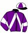 casaque portée par Combot H. jockey du cheval de course KENDJI DE BEAULIEU, information pmu ZETURF