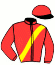 casaque portée par Desmigneux F. jockey du cheval de course KOOL DE CRAON, information pmu ZETURF