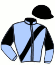 casaque portée par Martin G. jockey du cheval de course GENERAL DE CONNEE, information pmu ZETURF