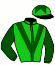 casaque portée par Ruis S. jockey du cheval de course SAGE DREAM (IE), information pmu ZETURF