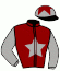 casaque portée par Crastus A. jockey du cheval de course LAGOONE CHOPE (FR), information pmu ZETURF