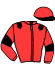 casaque portée par Antoniotti Mlle L. jockey du cheval de course GLAMOUREUSE (FR), information pmu ZETURF