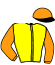 casaque portée par Marie B. jockey du cheval de course FLORISSANT WINNING, information pmu ZETURF