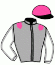 casaque portée par Molins Mme Amb. jockey du cheval de course MON AMI PAT, information pmu ZETURF