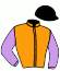 casaque portée par Velon Mlle M. jockey du cheval de course KENZAL, information pmu ZETURF