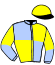 casaque portée par Mourot N. jockey du cheval de course KRISTOF D'OURVILLE, information pmu ZETURF