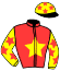 casaque portée par Cirocca Dav. jockey du cheval de course MATCH PERFECT, information pmu ZETURF casaque portée par Cirocca Dav. jockey du cheval de course MATCH PERFECT, information pmu ZETURF