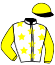 casaque portée par Orani Ant. jockey du cheval de course GENERAL JONES, information pmu ZETURF casaque portée par Orani Ant. jockey du cheval de course GENERAL JONES, information pmu ZETURF