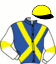 casaque portée par Ruet B. jockey du cheval de course LABELLO PIERJI, information pmu ZETURF casaque portée par Ruet B. jockey du cheval de course LABELLO PIERJI, information pmu ZETURF