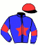 casaque portée par Delattre-colas Mlle Ch. jockey du cheval de course IBANQUI, information pmu ZETURF casaque portée par Delattre-colas Mlle Ch. jockey du cheval de course IBANQUI, information pmu ZETURF