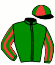 casaque portée par Lacombe Y. jockey du cheval de course JOSS DU MELEUC, information pmu ZETURF casaque portée par Lacombe Y. jockey du cheval de course JOSS DU MELEUC, information pmu ZETURF