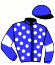 casaque portée par Gazengel C. jockey du cheval de course JASPER QUESNOT, information pmu ZETURF casaque portée par Gazengel C. jockey du cheval de course JASPER QUESNOT, information pmu ZETURF