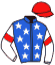 casaque portée par Devienne K. jockey du cheval de course IVAN LENDEL, information pmu ZETURF casaque portée par Devienne K. jockey du cheval de course IVAN LENDEL, information pmu ZETURF