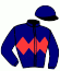 casaque portée par Legay Thi. jockey du cheval de course DINAN, information pmu ZETURF