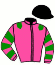 casaque portée par Foresi F. jockey du cheval de course DESERT WARRIOR (IE), information pmu ZETURF casaque portée par Foresi F. jockey du cheval de course DESERT WARRIOR (IE), information pmu ZETURF