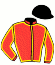 casaque portée par Reveley J. jockey du cheval de course FUTSALA (AQ), information pmu ZETURF