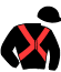 casaque portée par Devolder D. jockey du cheval de course FAST AND ROCK (FR), information pmu ZETURF