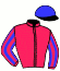 casaque portée par Michel Mlle Mic. jockey du cheval de course TURFNACHT (FR), information pmu ZETURF