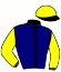 casaque portée par Guitraud C. jockey du cheval de course FIGLIA D'ORO, information pmu ZETURF